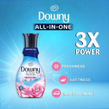 Downy, Fabric softener, Concentrate, Floral breeze, 33.8 fl. oz. (1 litre) - 6 miniature