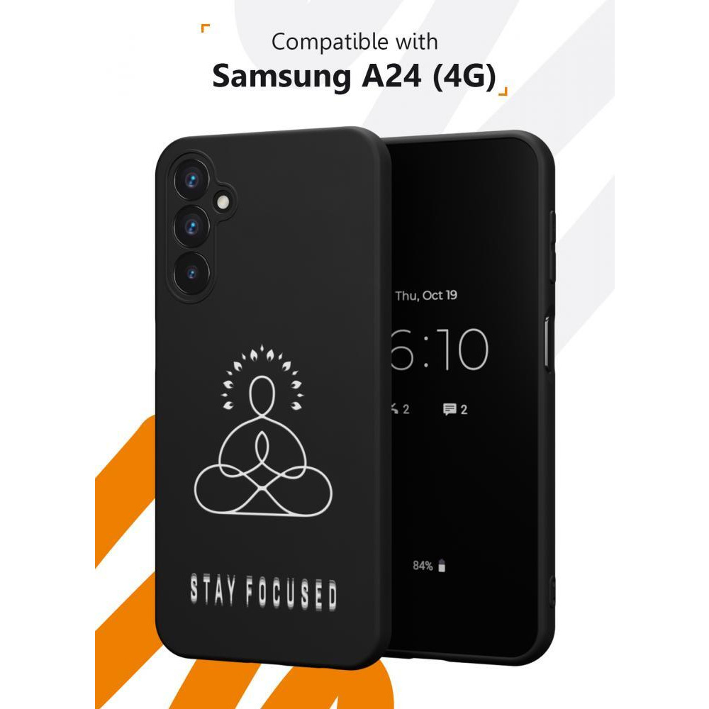 غطاء حماية واقٍ لهاتف Galaxy A24 (4G) بنمط التركيز المستمر - 2