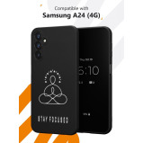 غطاء حماية واقٍ لهاتف Galaxy A24 (4G) بنمط التركيز المستمر - 2 miniature