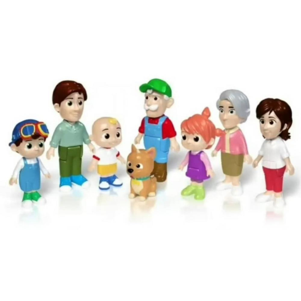 Figure Set CoComelon Family, 8 Piece 
 - 1