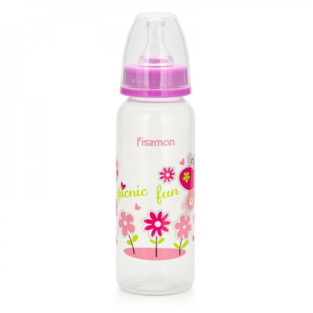 Fissman Printed Baby Feeding Bottle 240ml - 1