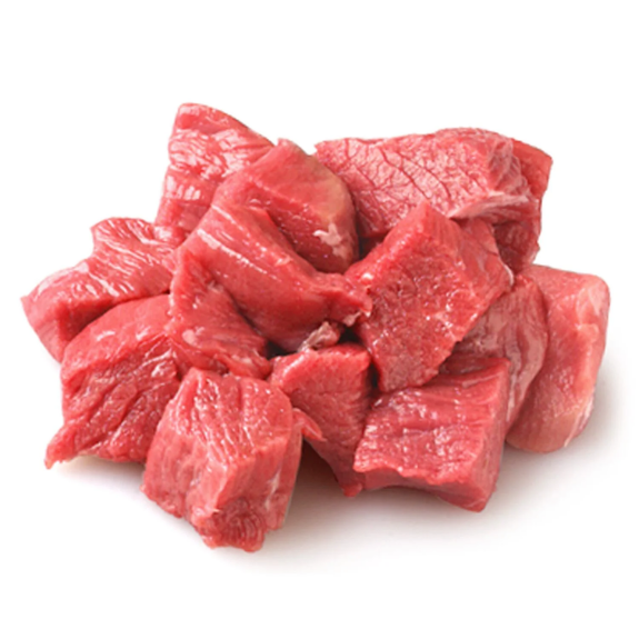 Low Fat Boneless Lamb Cubes Raised w\/o Antibiotics 250g