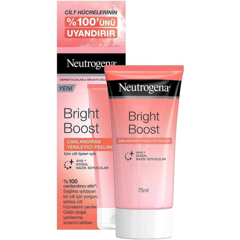 Neutrogena Bright Boost Facial Prep Exfoliating Cream 75Ml - 1