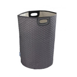 Wenko Laundry Bin Wabo, Grey - 1 miniature