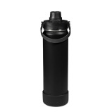 Waicee Onyx Black Reusable Bottle - Durable, Compact, Leak-Proof, Stylish, BPA-Free, Insulated, Portable - 620ml - 3 miniature