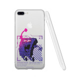 حافظة لهاتف آيفون 7 بلس/8 بلس، حافظة هاتف واقية مضادة للصدمات لهاتف آيفون 7 بلس/8 بلس، بنمط سبونج بوب سعيد - 1 miniature