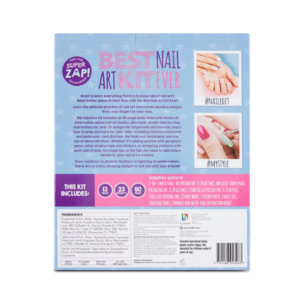 Hinkler Super Zap Best Nail Art Kit Ever - 5