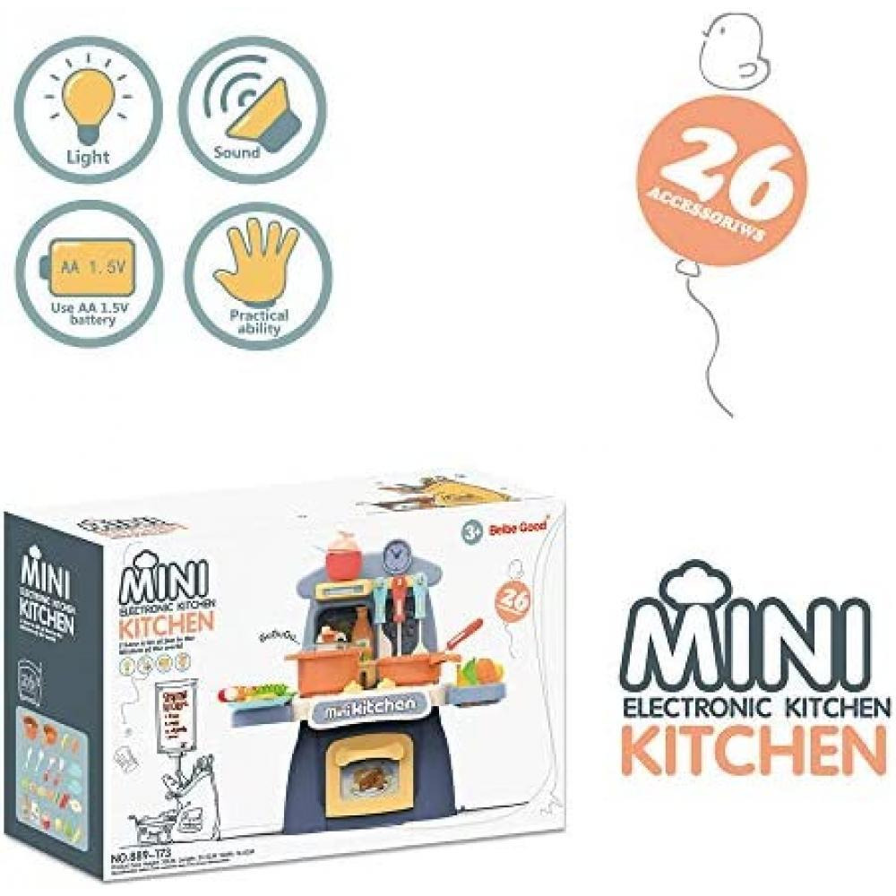 26 Pcs Mini Electronic Kitchen for Children - 3