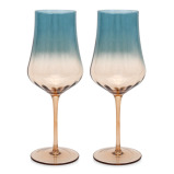 Fissman 2-Piece Red Wine Glasses 600ml Glass - 1 miniature