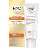 Roc - Soleil-Protect High Tolerance Comfort Fluid Spf 50 - Uva/B Protection -  Sensitive Skin - 50 Ml - 1 miniature