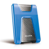 ADATA HD650 1TB BLUE USB 3.2 Gen 1 External Hard Drive, BlUE (AHD650-1TU3-CBL) - 1 miniature