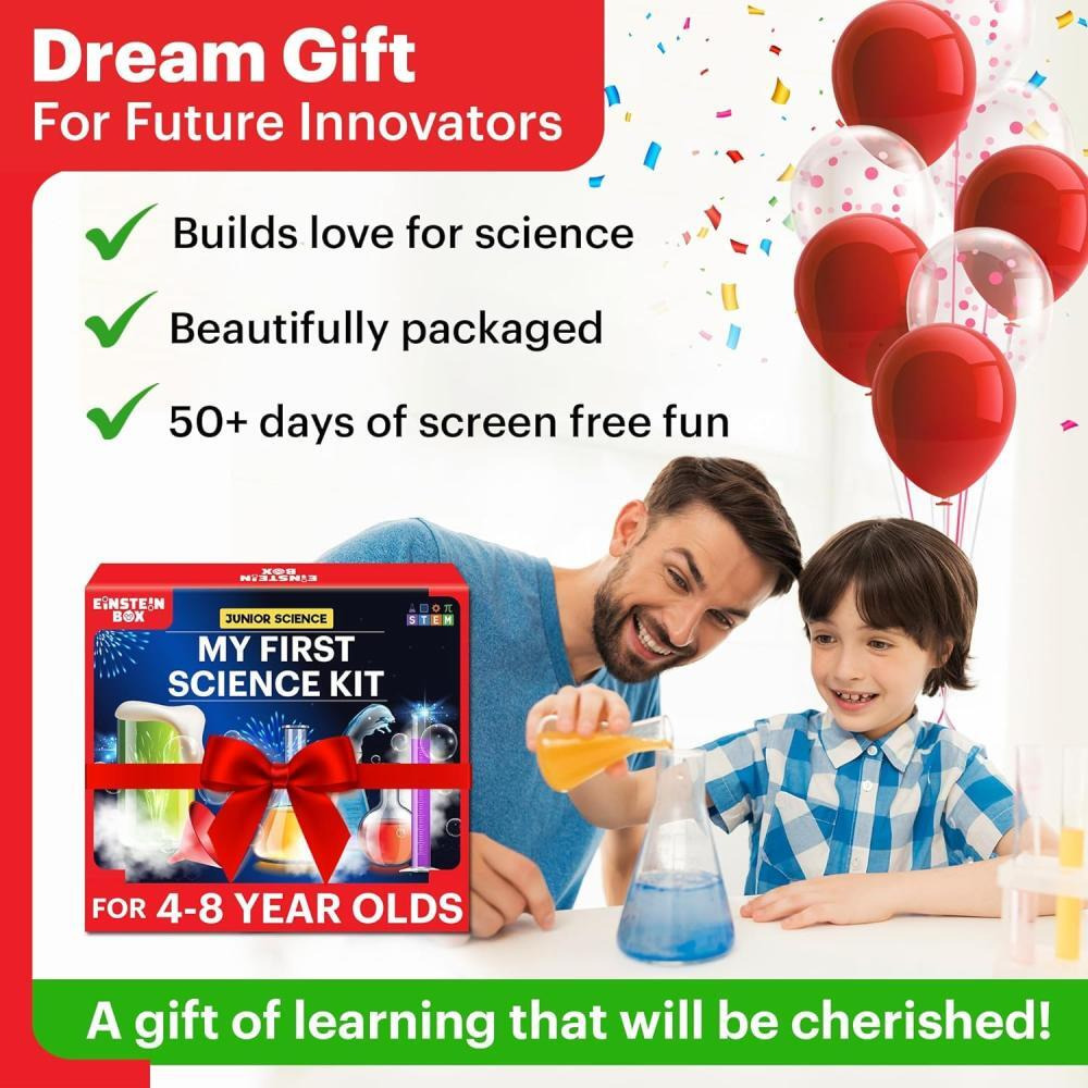 Einstein Box My First Science Kit for Boys and Girls Aged 4-6-8, STEM Learning and Education Toys - 2