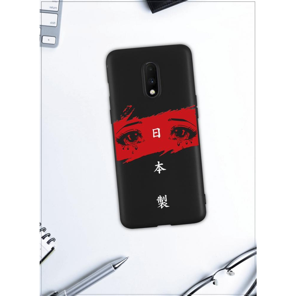 غطاء حماية لعيون oneplus 7 باللونين الأحمر والأبيض - 4