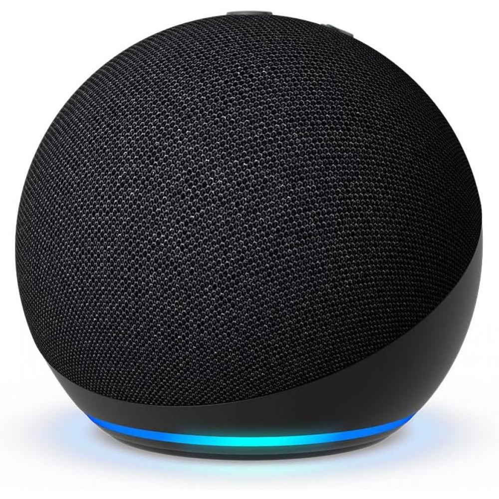 Echo Dot (5th Gen)  smart bluetooth speaker with vibrant sound and Alexa  Use your voice to control smart home devices, play music or the Quran, and m - 1