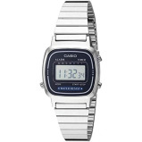 CASIO Women's Stainless Steel Digital Wrist Watch LA670WA-2DF - 30 mm - Silver - 1 miniature