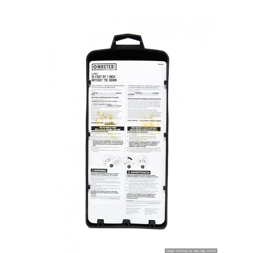 Master Mechanic, 2 Шт., 1 Дюйм X 15 креплений - 2