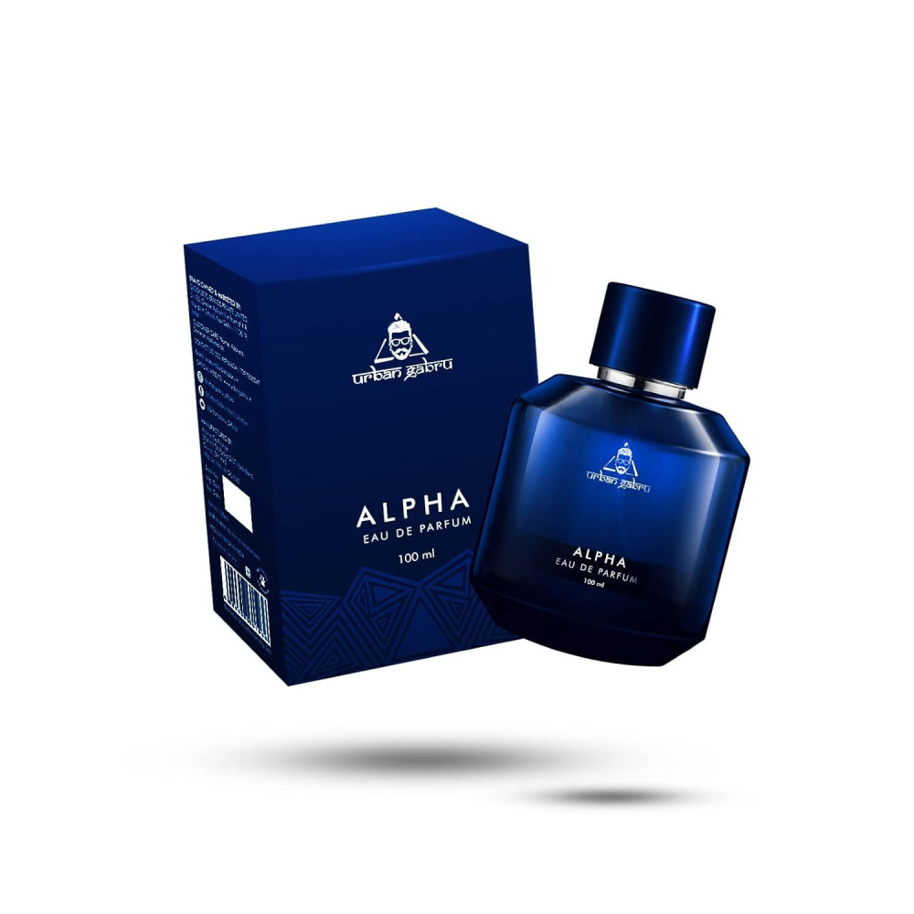 UrbanGabru Alpha Perfume for Men (100 ml) - Eau De Parfum - Mild Long-lasting Fragrance - Floral Fruity - 1