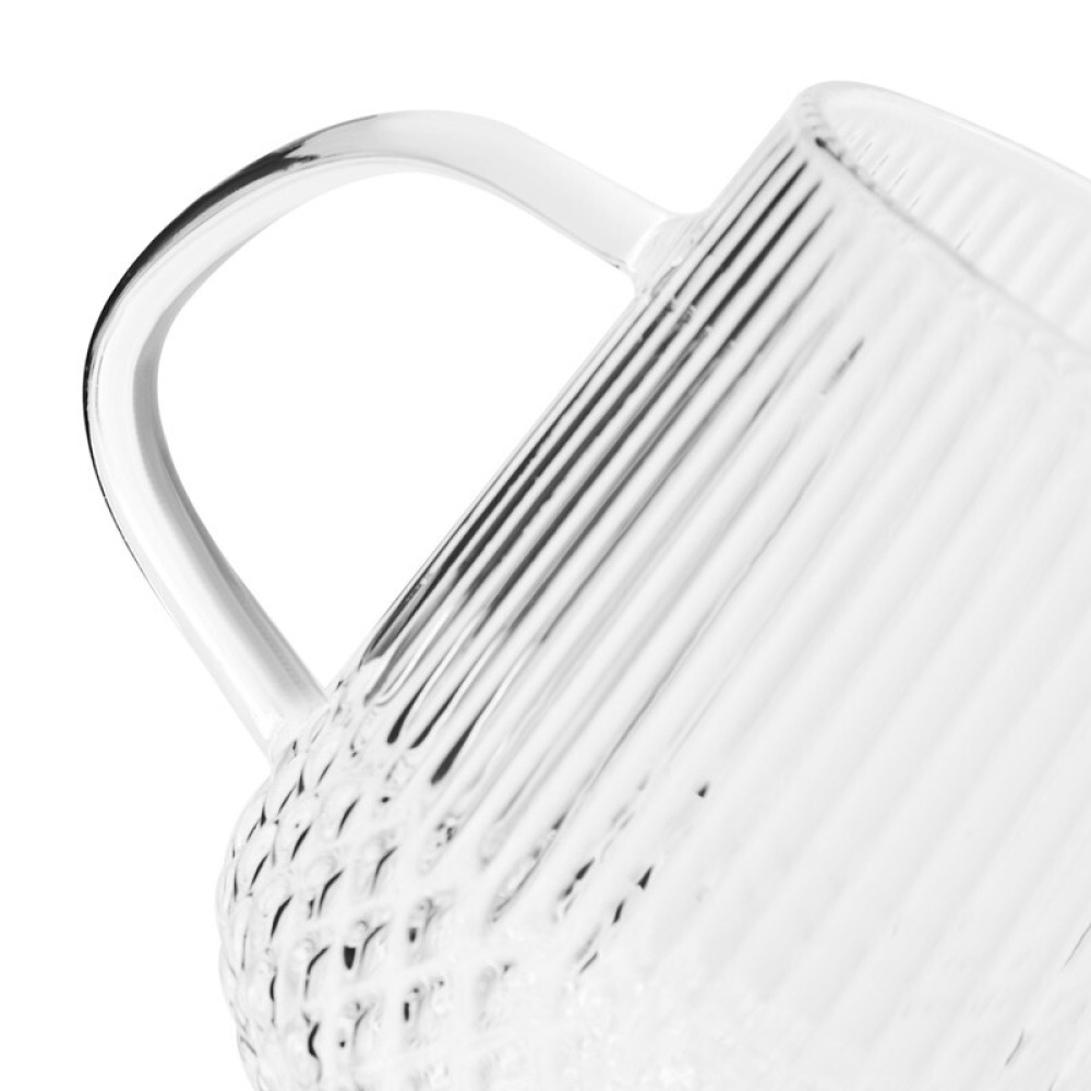 Fissman 2-Piece Cups 410ml Borosilicate Glass - 6