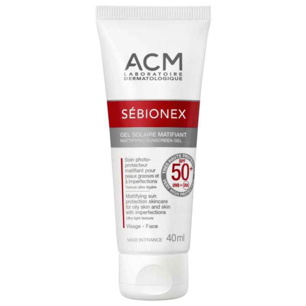 ACM-SEBIONEX جل واقي من الشمس مطفي 50spf+ 40 مل - 1