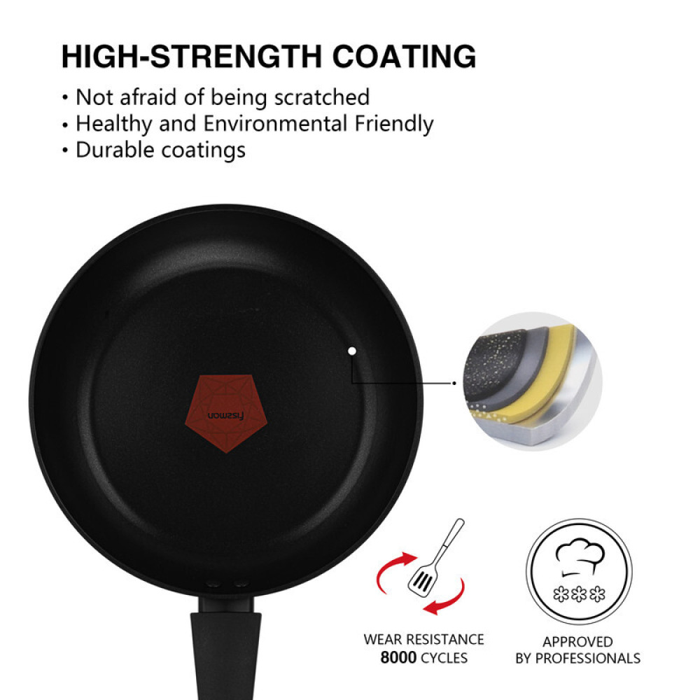 Fissman Frying Pan Favorite 20cm with Aluminum and Non- Stick Coating - 5