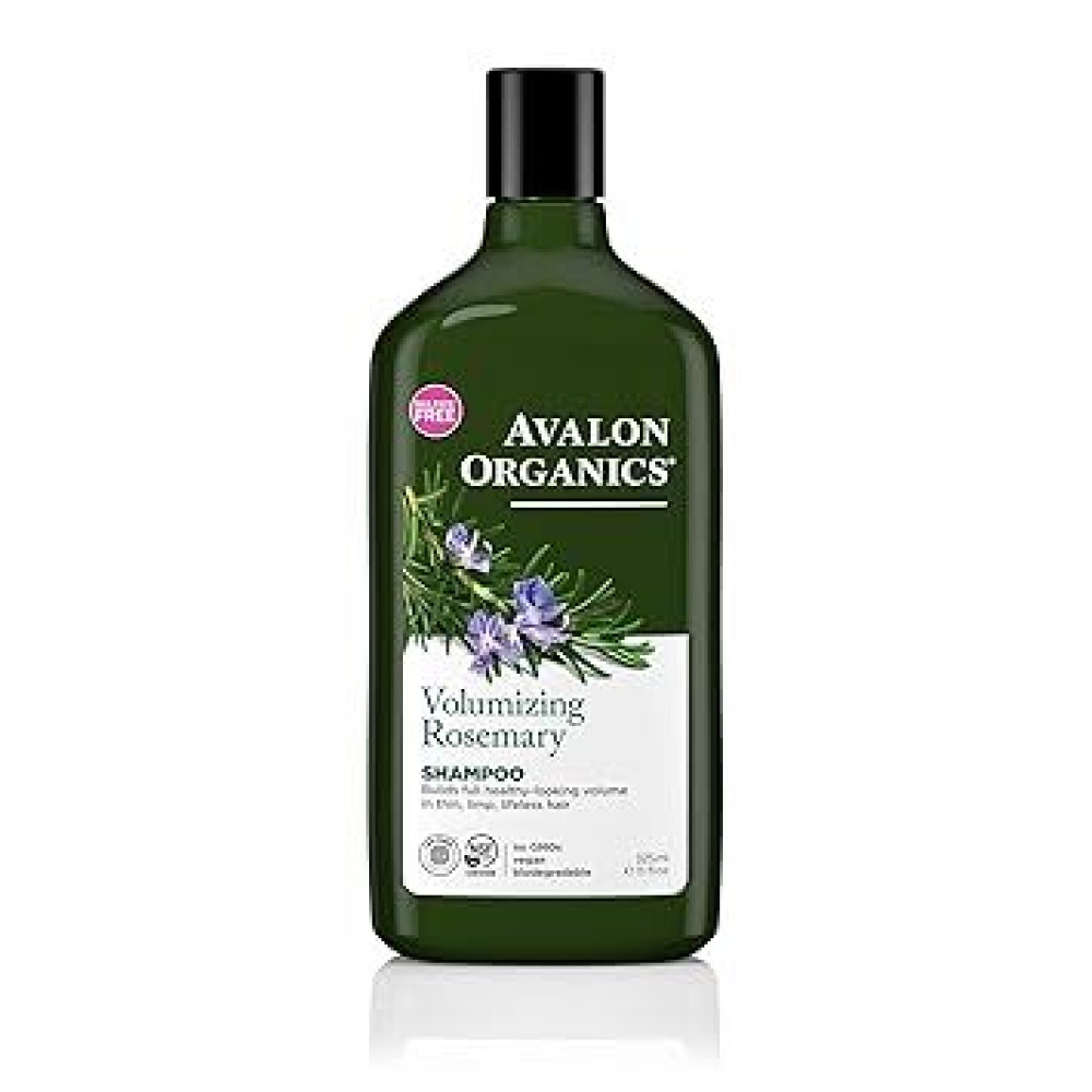 Avalon Organics Shampoo Volumizing Rosemary, 11 oz - 1