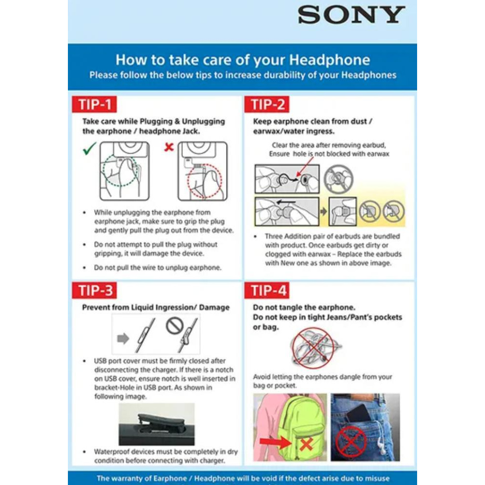 Sony / Headphones, MDR-EX15AP, Wired, Black - 7