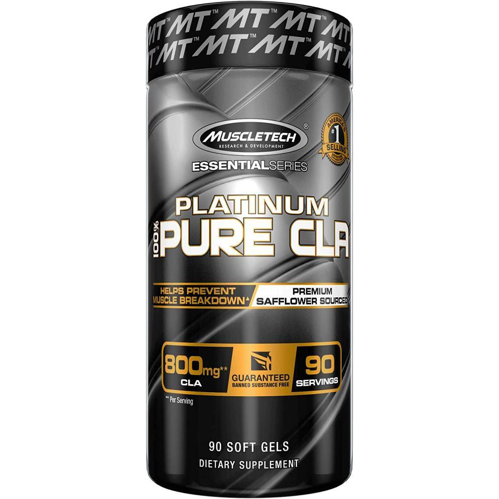 MuscleTech / Supplements, Platinum ultra pure CLA, 90 gel capsules - 2