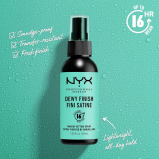 NYX Professional Makeup, Long Lasting Makeup Setting Spray, Dewy Finish, 60 ml - 3 miniature