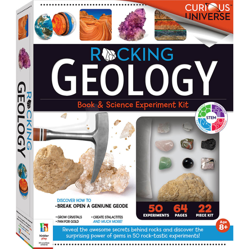 مجموعة علوم الكون الفضولي من هنكلر الجيولوجيا الهزازة - 1