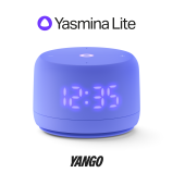 AI Smart Speaker. Use your voice to play music, learn, set up reminders, alarms, updates via Bluetooth or Wi-Fi (speaks Arabic, English) Lite Violet - 1 miniature