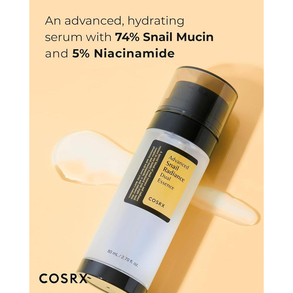 Cosrx, Advanced snail radiance dual essence, 2.70 fl. oz. (80 ml) - 3
