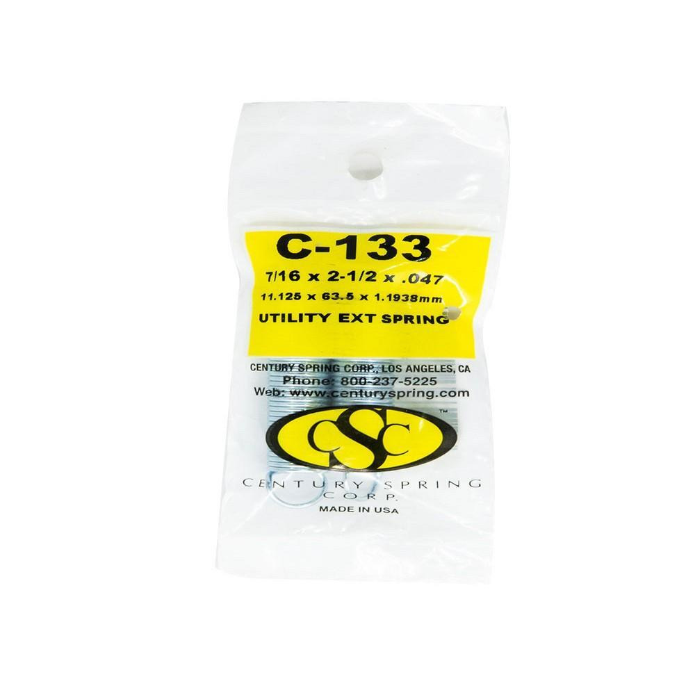 Удлинительная Пружина, 2 ШТ., 7/16 X 2-1/2 X 0,047 дюйма - 1