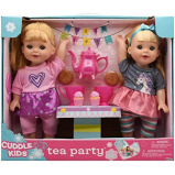 حفلة شاي مع دميتين - 1 miniature