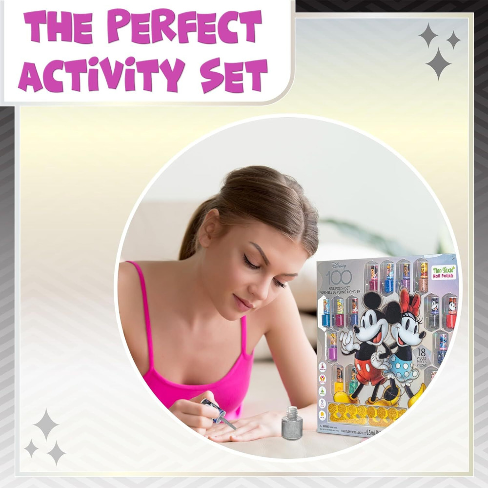 Disney 100th - Townley Girl 18 Pieces Nail Polish Set - 7