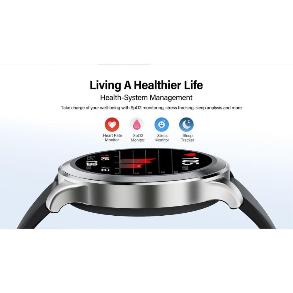 RIVERSONG Motive 9 Pro Calling Smart Watch, 1.43 Inch Amoled Display - SW901 - 7
