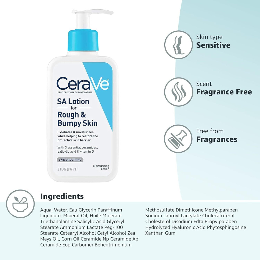 CeraVe SA Lotion for Rough & Bumpy Skin 237 ml - 7