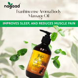 Nagaad Puntah Frankincense Body Massage Oil for Women and Men - 100% Natural Therapy, Joint Relaxation, Skin Nourishment 300 ml - 2 miniature