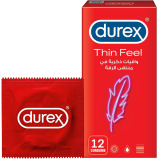 Durex Feel Ultra Thin Condoms 12pcs - Pack May Vary - 1 miniature