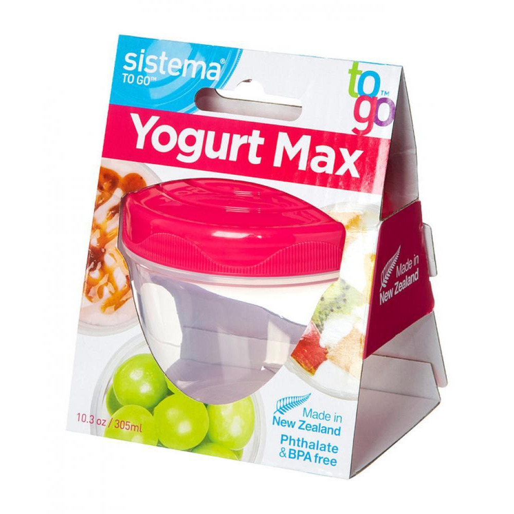 Sistema Yogurt Max To Go 305ml Pink - 1