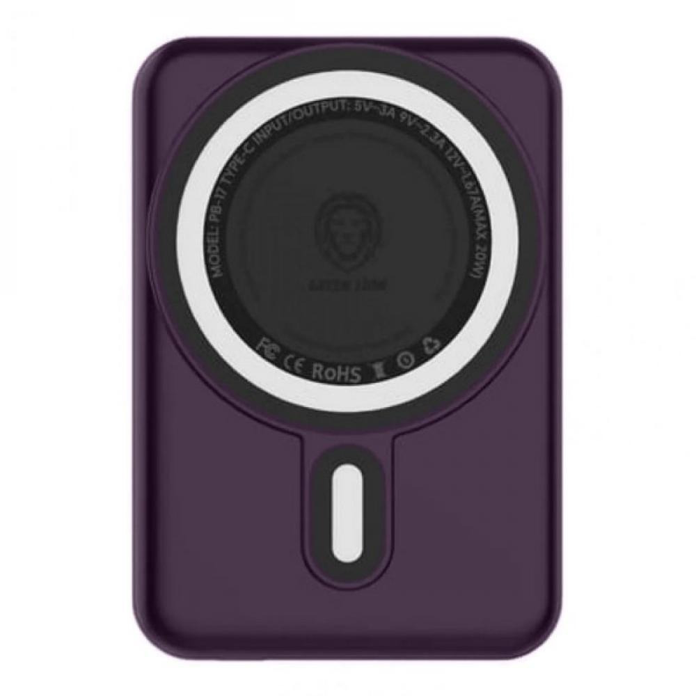 Green Lion Compact Magsafe Powerbank 10000mAh 15W PD 20W With Kick Stand - 1