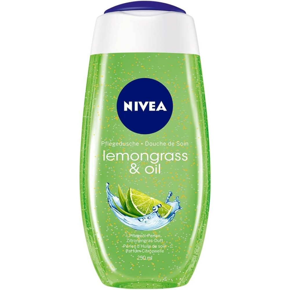 NIVEA, Shower gel, Lemongrass and oil, 250 ml - 1