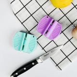 Fissman 2-Step Sharpening Knife Sharpener Purple 7.6x5.8x2.5cm - 5 miniature