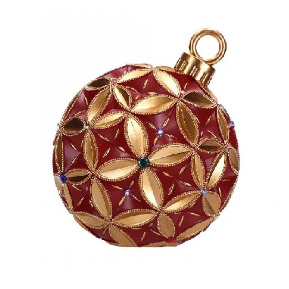 Christmas Creations Christmas Ball With Jewels - 1