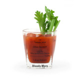 Kikkerland Bartending Glasses Set of 5 - 5 miniature