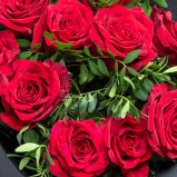 9 Premium Red Roses - 2 miniature